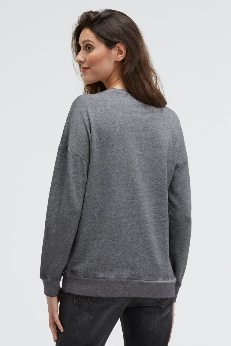 Mikina s třpytivým artworkem