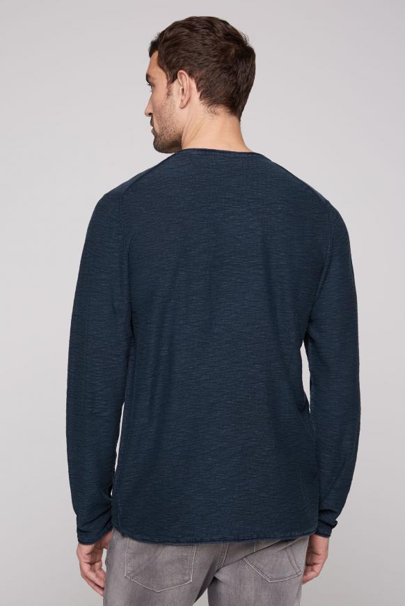 Basic svetr v hladkém pleteném vzoru