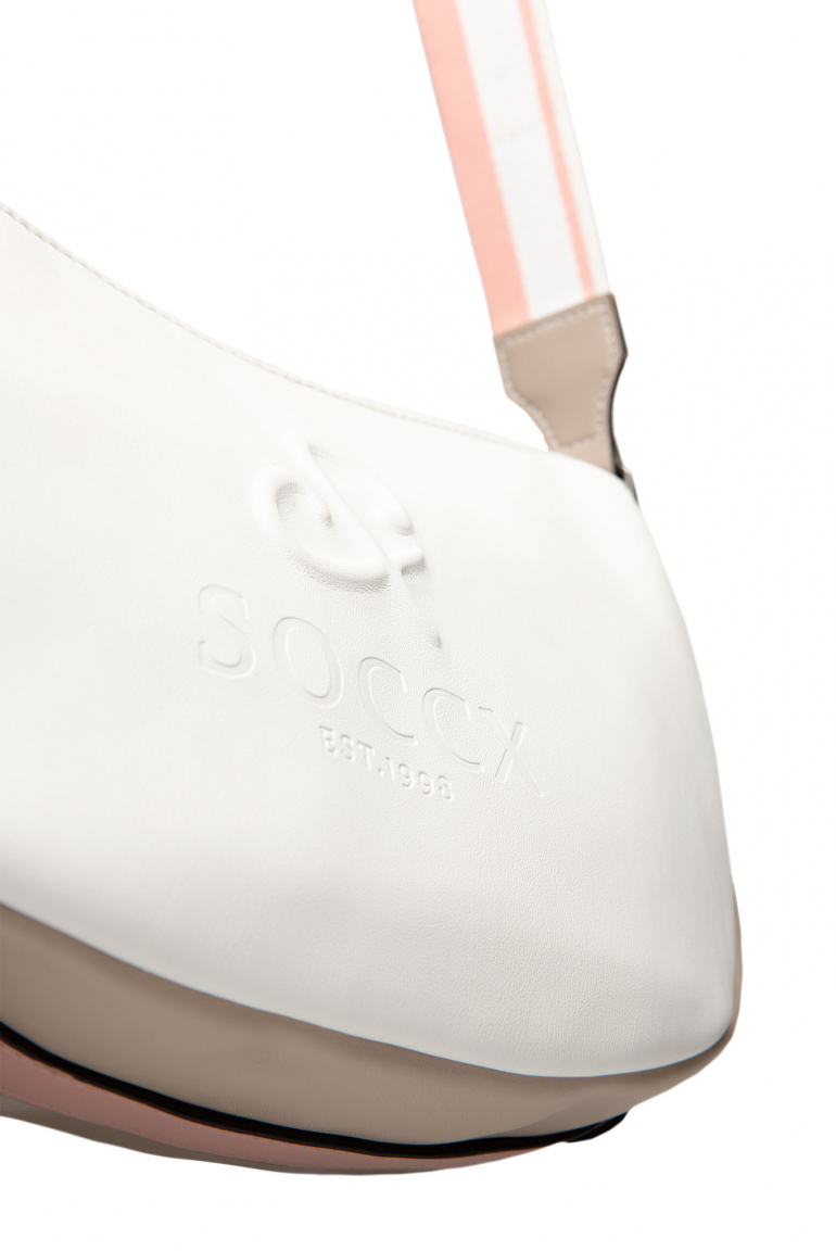 Barevná crossbody kabelka s módním popruhem