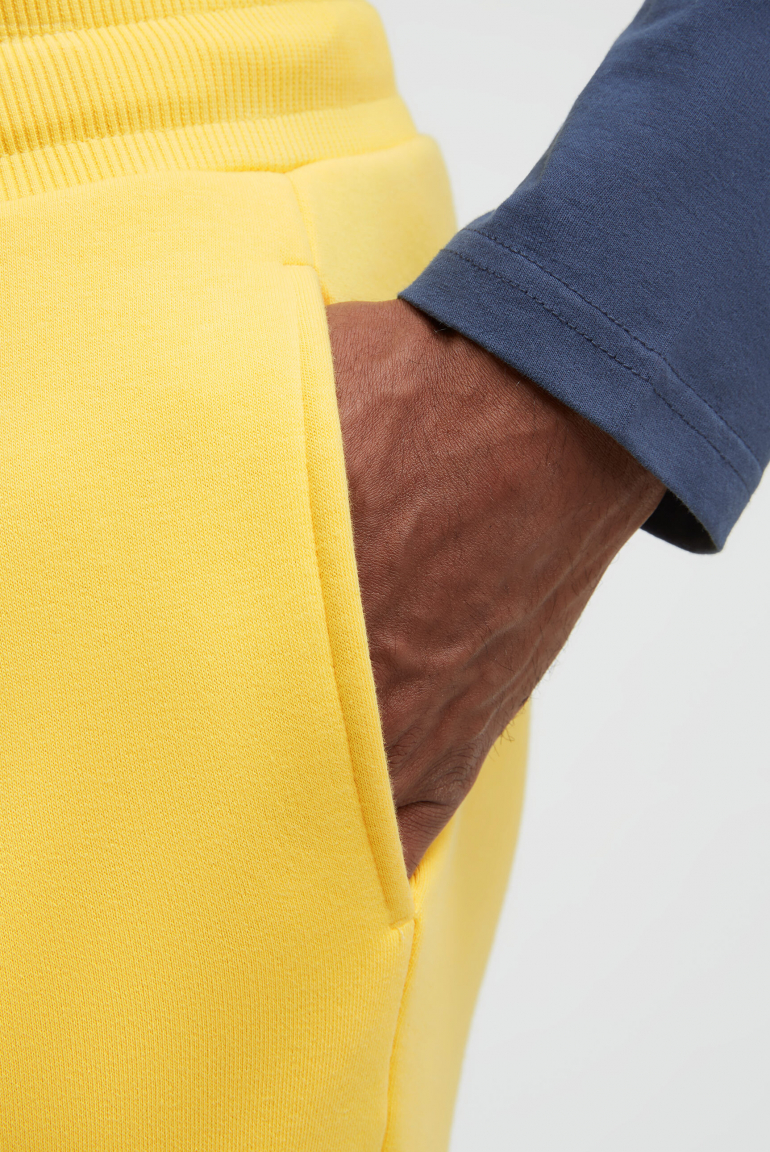 Tepláky s gumovým potiskem loga