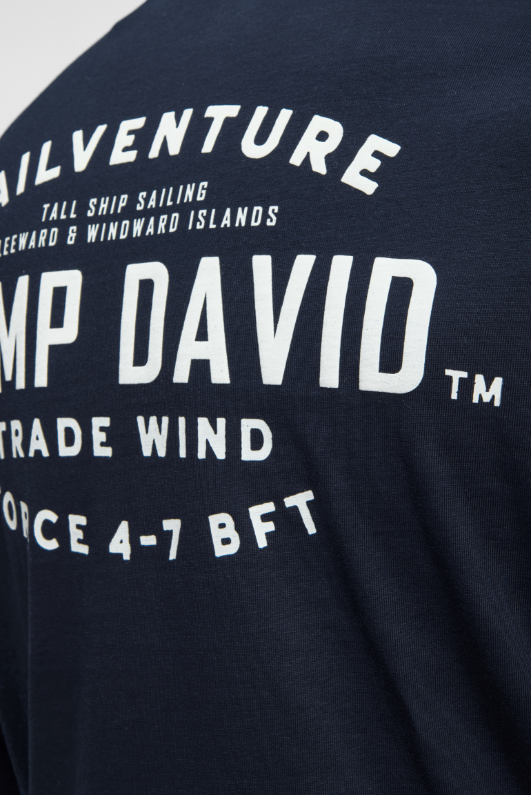 Tričko s dlouhým rukávem a artworkem na zádech