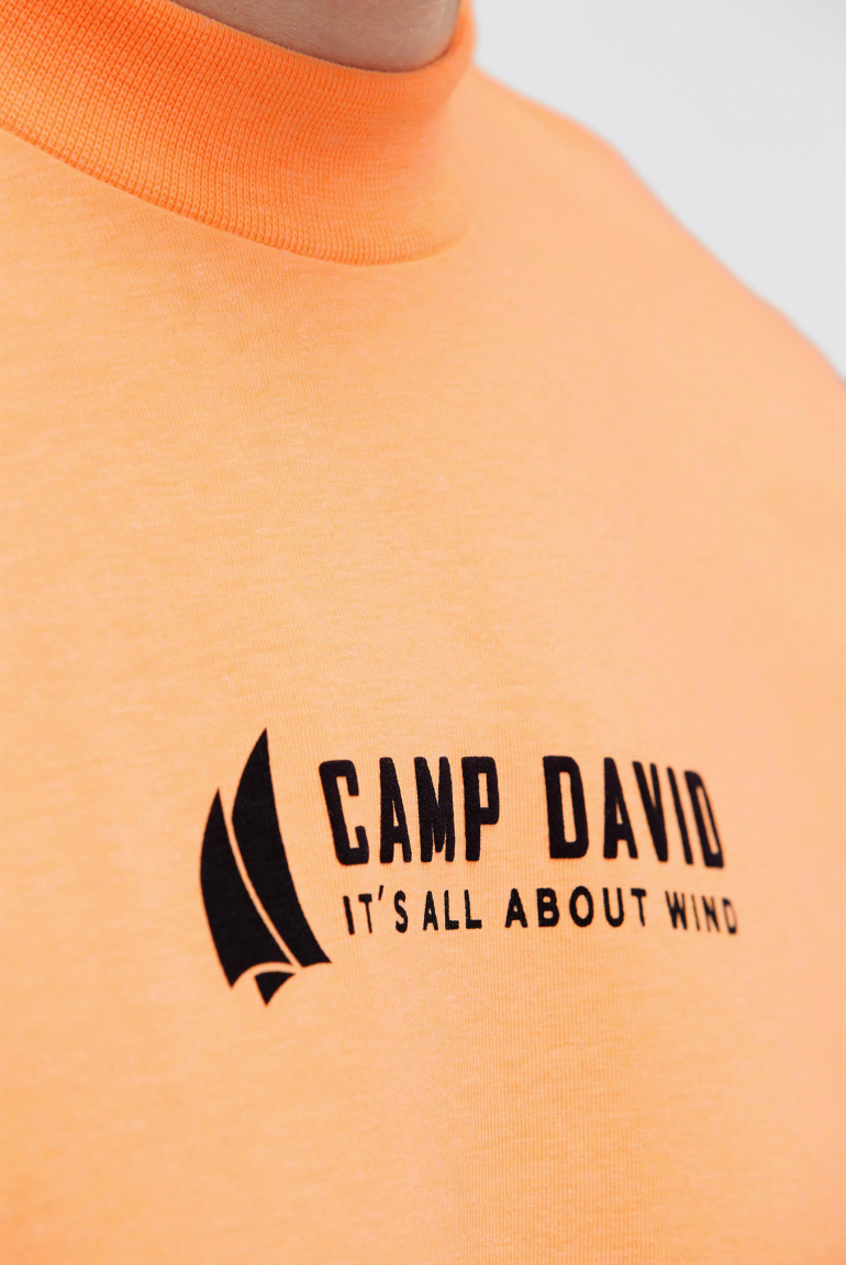 Tričko s dlouhým rukávem a artworkem na zádech