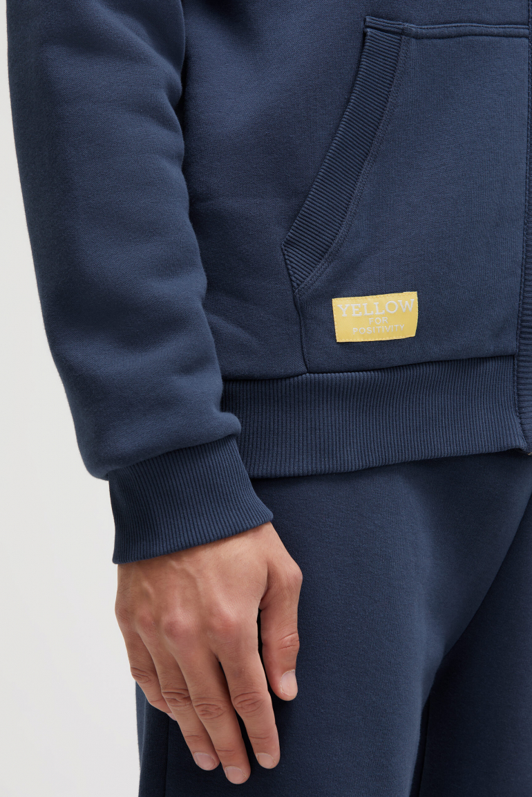 Mikina s gumovým artworkem loga