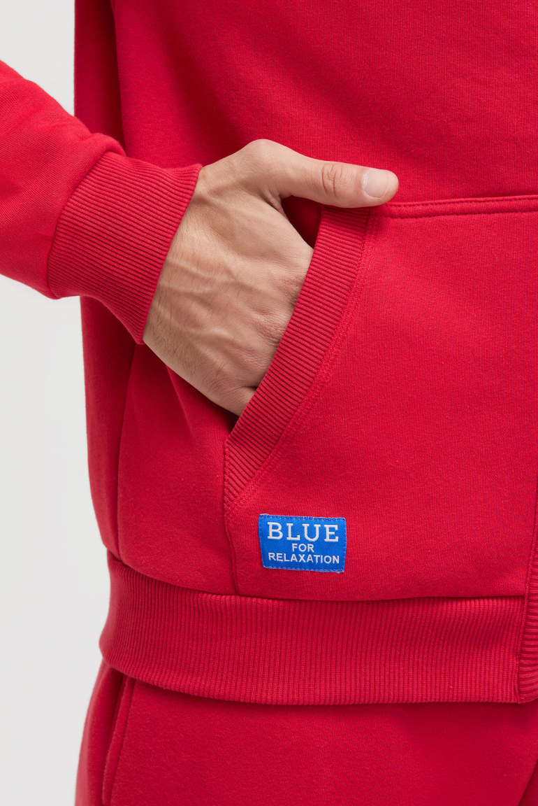 Mikina s gumovým artworkem loga