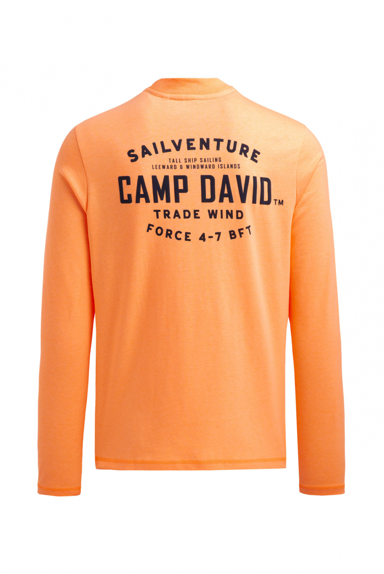 Tričko s dlouhým rukávem a artworkem na zádech