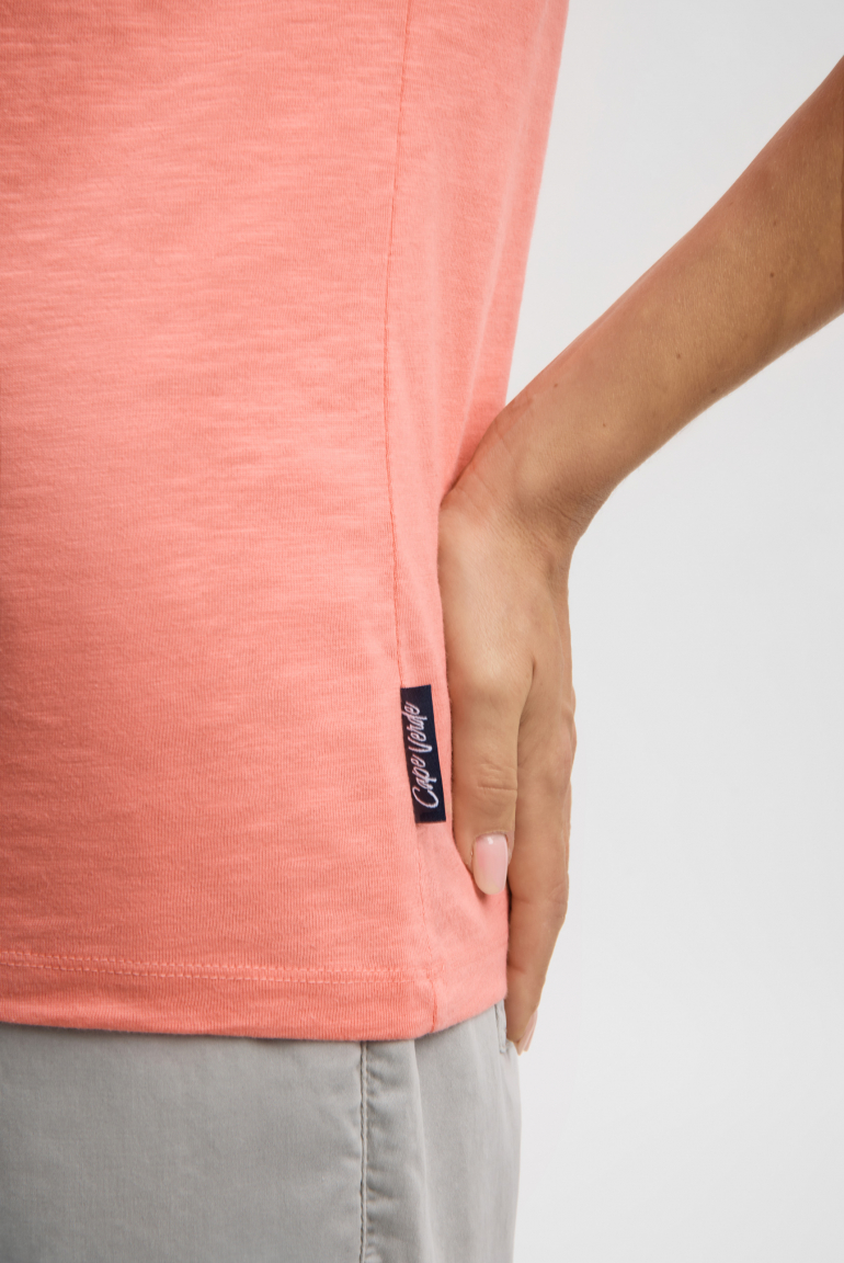 Tričko s kulatým výstřihem a potiskem