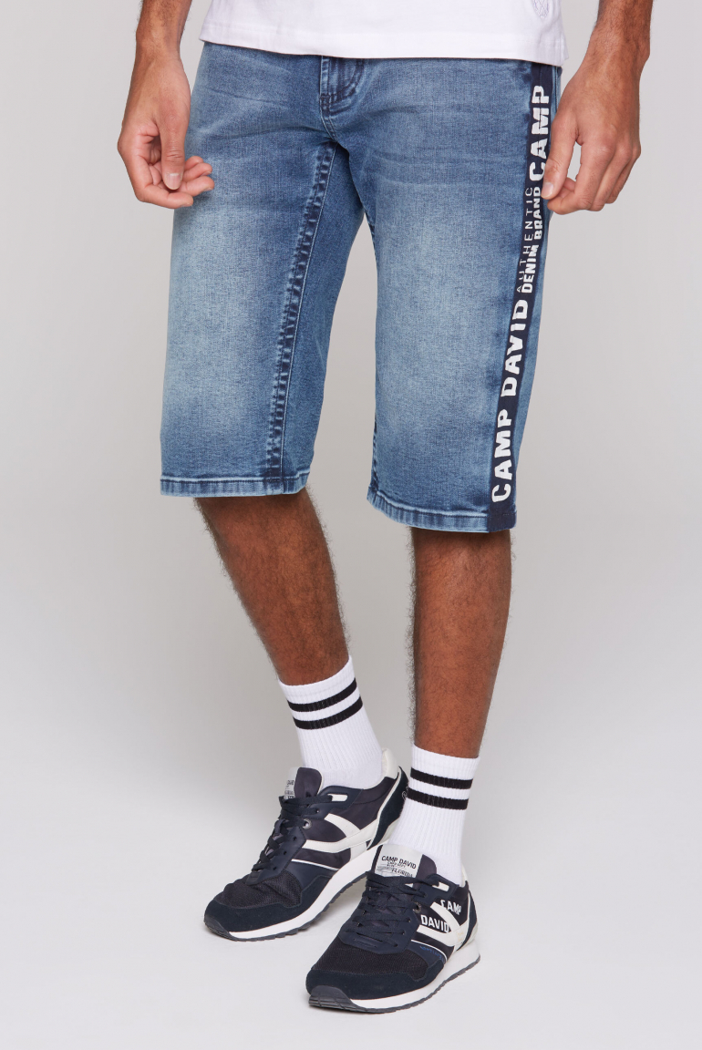 Džínové kraťasy NI:CO Regular Fit
