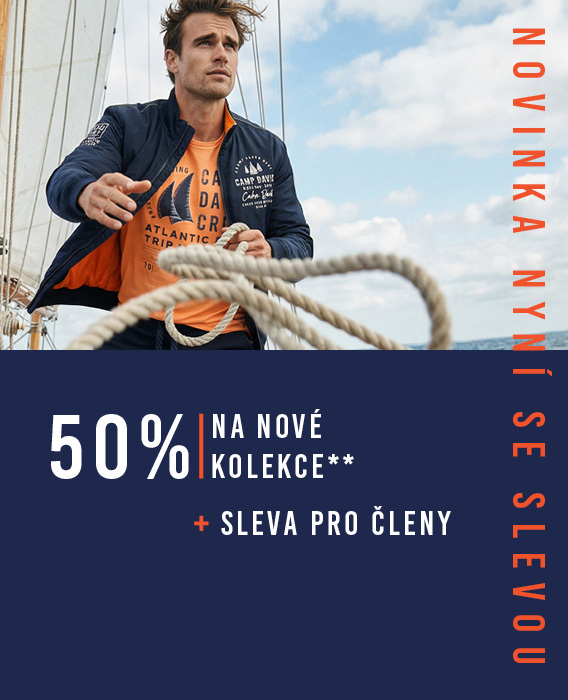 Pánská kolekce Cabo-Verde se slevou 50 % 
