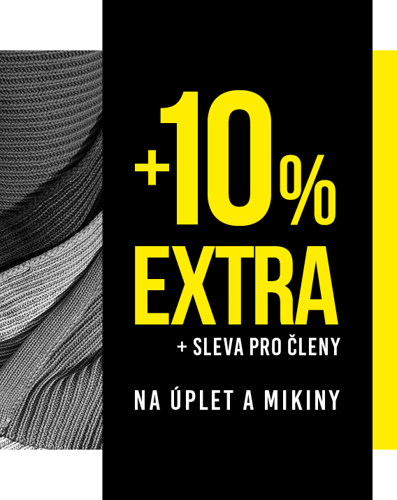 plus 10 procent extra na uplet a mikiny 