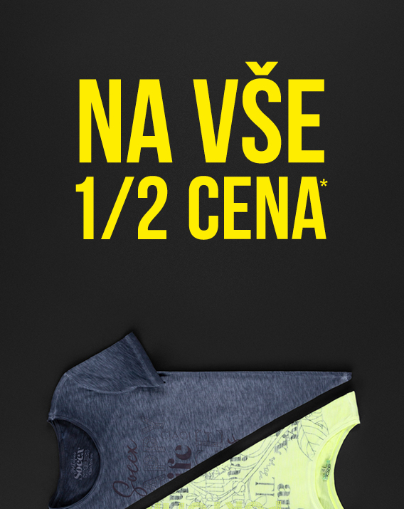 1/2 cena na vše ženy 