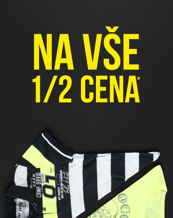 1/2 Cena na vše