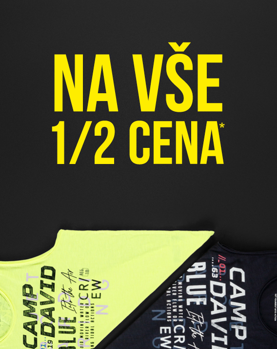 Polovicni cena na vše