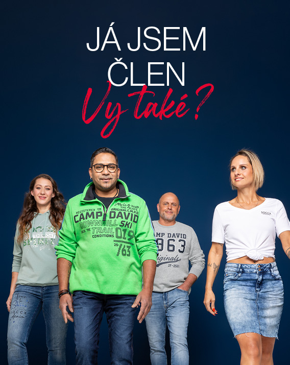 Jsem členem. Jste také?